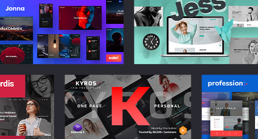 Personal Website Templates