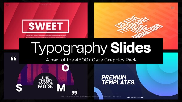 10 Typography Slides IV