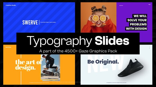 10 Typography Slides VII