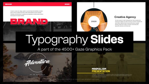 10 Typography Slides IX