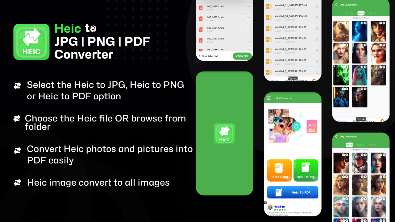 HEIC to JPG PNG PDF Converter HEIC to JPG Converter Images
