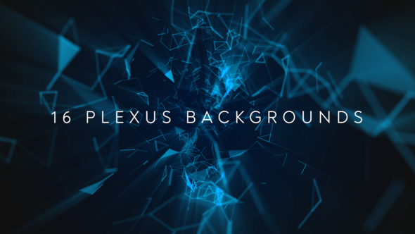 16 Plexus Backgrounds | Premiere Pro