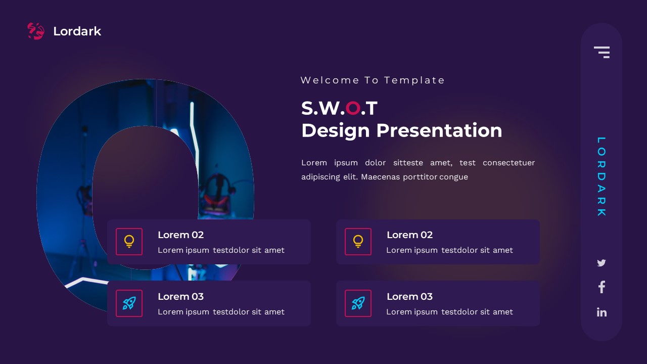 Lordark - Nft Technology Powerpoint Template By Sanstive 