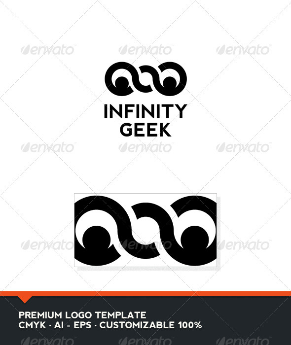 Infinity Geek Logo Template - Humans Logo Templates