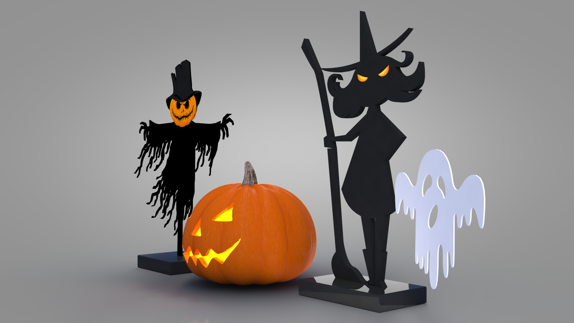 Halloween 3D model 3D model by haythamsaid | 3DOcean