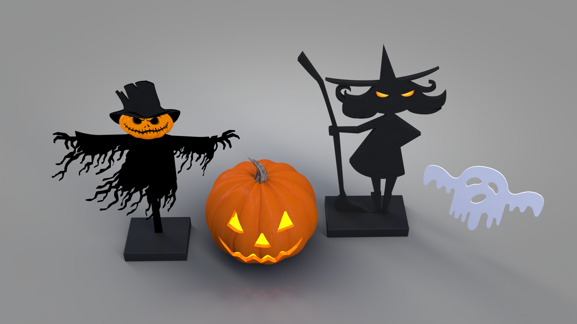 Halloween 3d Model 3d Model By Haythamsaid 