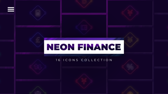 Neon Finance Icons