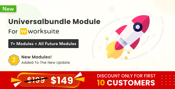 Universal Modules Bundle for Worksuite CRM