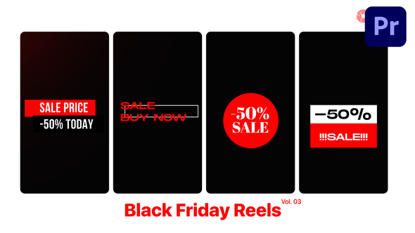 Black Friday Reels for Premiere Pro Vol. 03