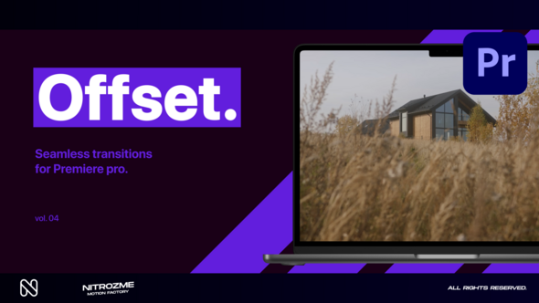 Offset Transitions Vol. 04 for Premiere Pro