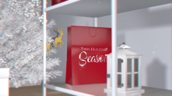 Christmas Wishes Room | After Effects Template