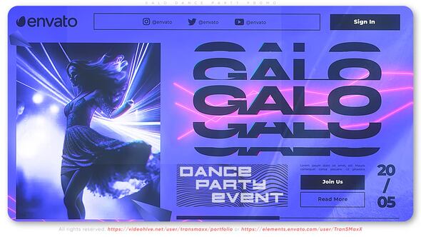 Galo Dance Party Promo