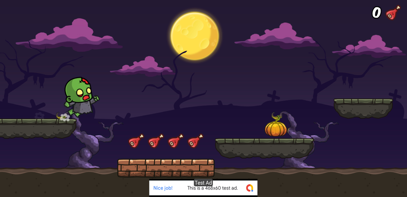 Zombie Runner Adventure - Runner Game Android Studio Project with AdMob ...