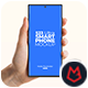 Responsive Smartphone Mockup | S23 Ultra v08