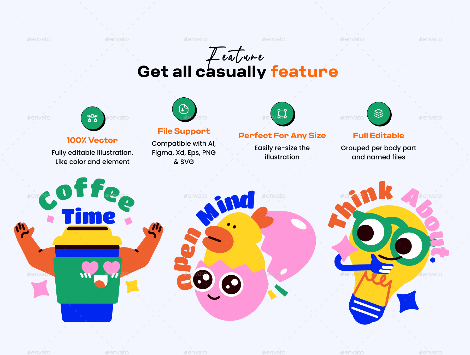 Creativity Sticker Illustration, Graphics | GraphicRiver