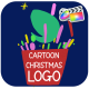 Cartoon Christmas Logo for FCPX