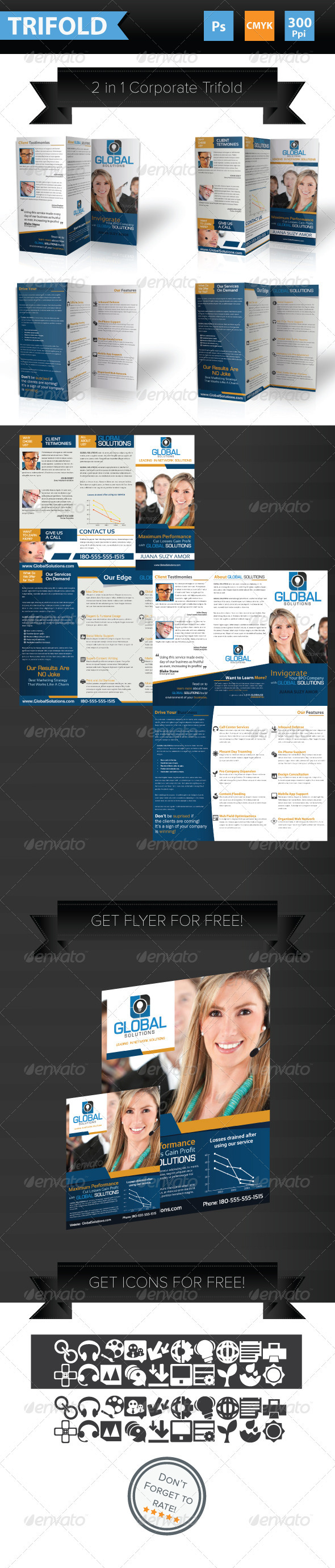 2 in 1 Corporate Broshure - Corporate Brochures