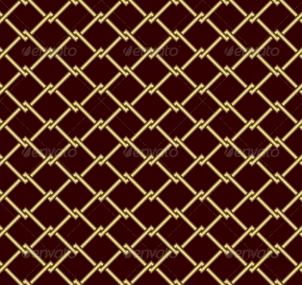 Gold grid - Backgrounds Decorative