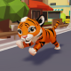 Tiger Run Flutter Mobile Game with HTML5 Code