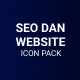 Seo dan Website Icon Pack