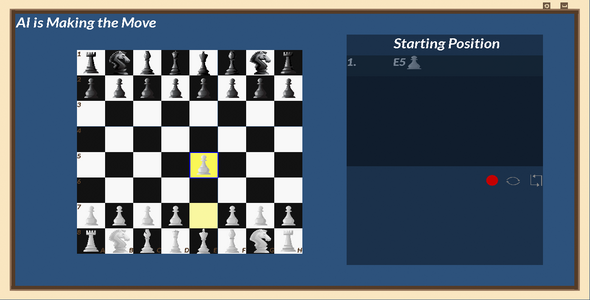 2D Chess SinglePlayer and MultiPlayer Gameplay