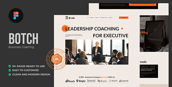 Botch - Business Coaching Figma Template