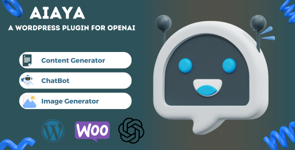 AiAya - A WordPress Plugin for OpenAI-Powered Content and Image Generation
