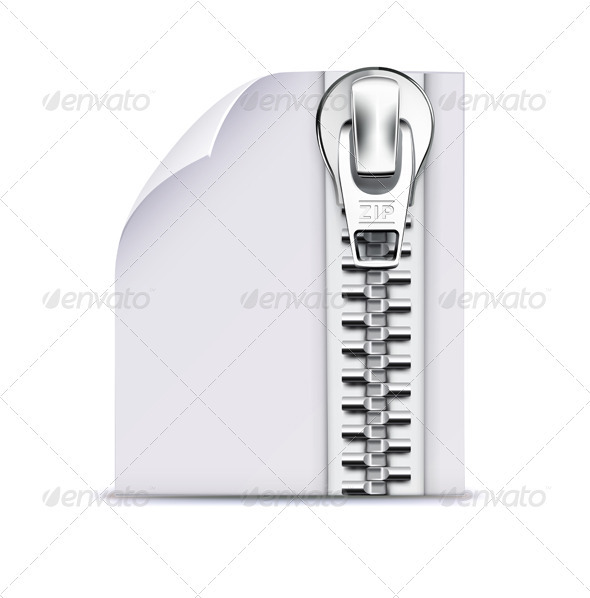 zip file icon - Computers Technology