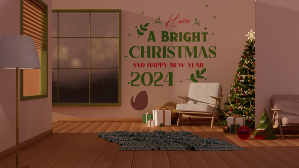 Lift Christmas Logo broadcast-packages template preview