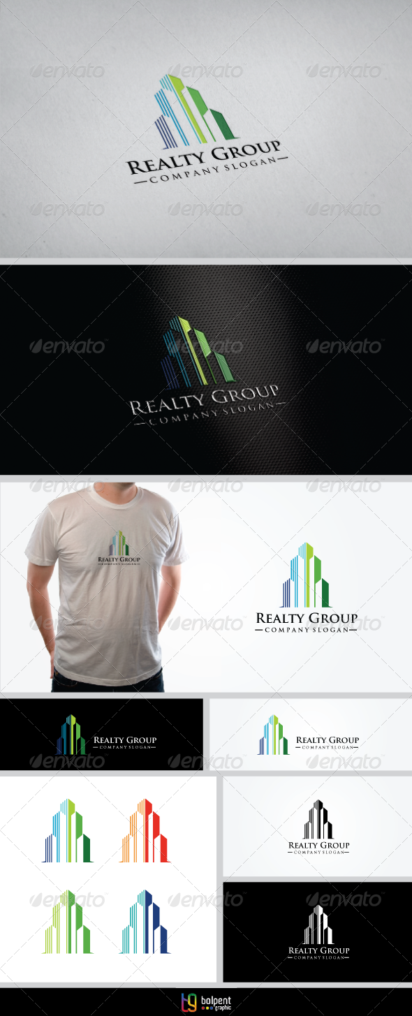 Realty Group Logo Template - Buildings Logo Templates
