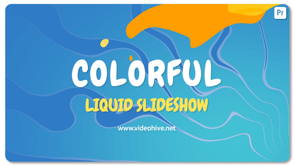 Colorful Liquid Slideshow I MOGRT