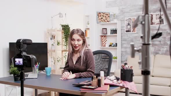 Behind The Scenes Of Famous Beauty Influencer, Stock Footage | VideoHive