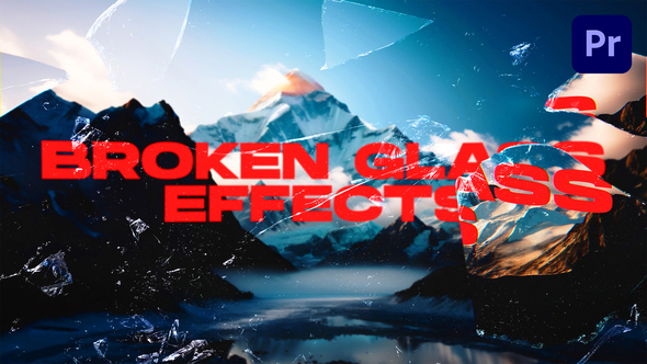 Broken Glass Effects VOL. 1 | Premiere Pro
