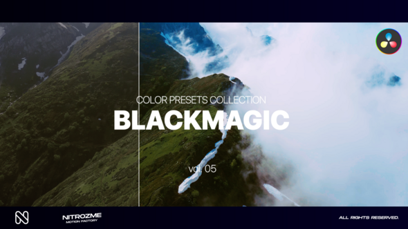 Blackmagic LUT Vol. 05 for DaVinci Resolve