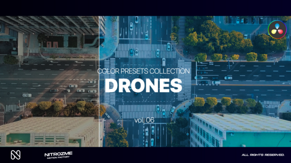 Drones LUT Vol. 06 for DaVinci Resolve