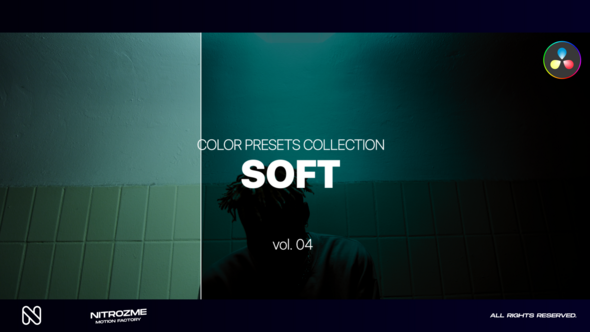 Soft LUT Vol. 04 for DaVinci Resolve