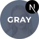 Gray - NextJS Personal vCard/Portfolio Template