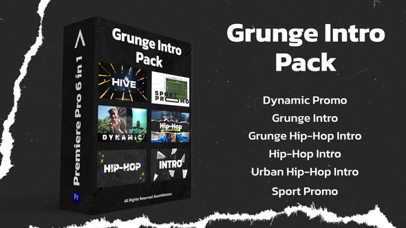 Grunge Intro Pack Premiere Pro