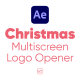 Christmas Multiscreen Logo Opener - VideoHive Item for Sale