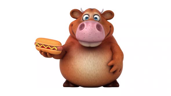 Fun cow - 3D Animation alt