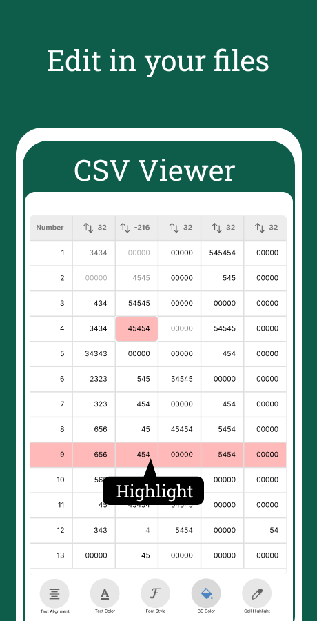 CSV File Reader & CSV Viewer- Csv to Pdf Converte - PDF Reader - File ...