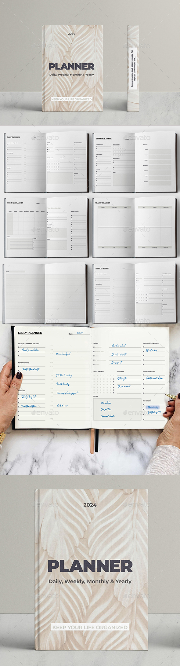 Annual Planner 2024 Template
