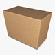 Package Cardboard Trapezoid Box M 1