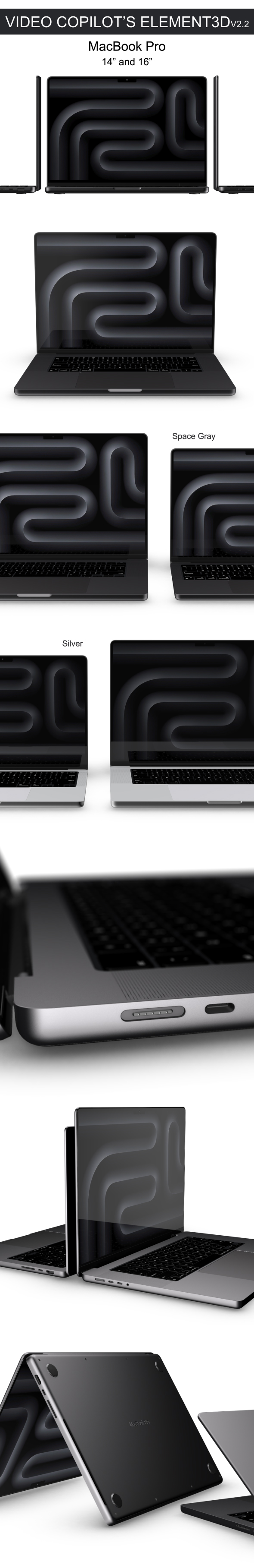 Element3D - MacBook Pro M3 2023