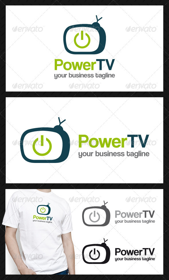 Power Tv Logo Template - Objects Logo Templates