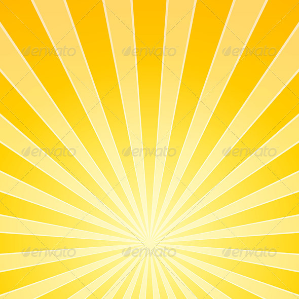 Yellow Bright Light Beams - Backgrounds Decorative