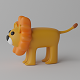 Cartoon Cute Lion 3D model