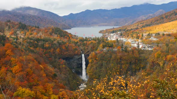 Waterfall Landmark Of Japan