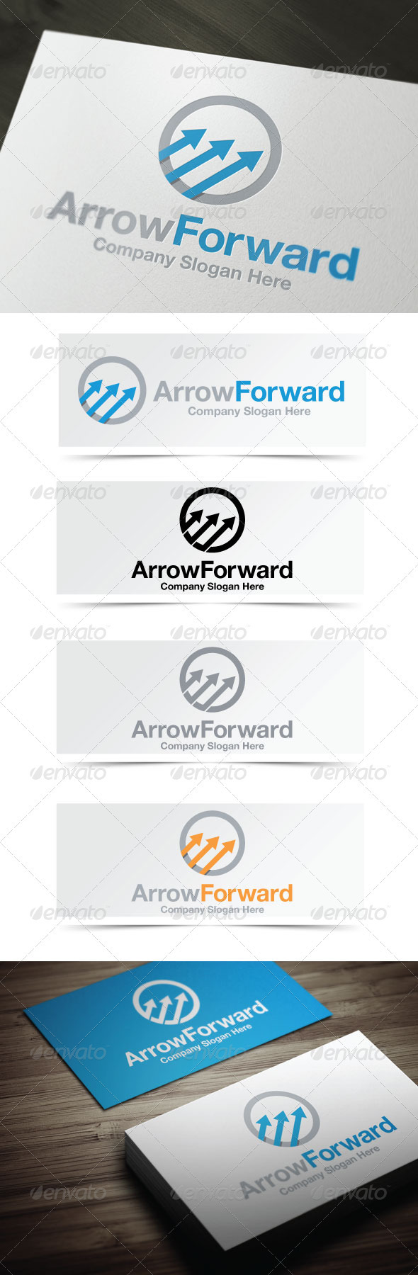 Arrow Forward - Symbols Logo Templates