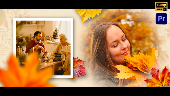 Thanksgiving - Autumn Photo Slideshow_MOGRT